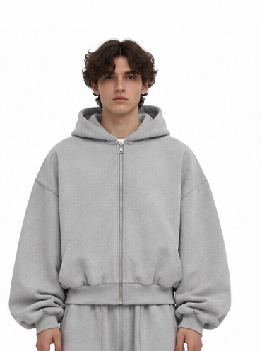 Form Zip Hoodie ash